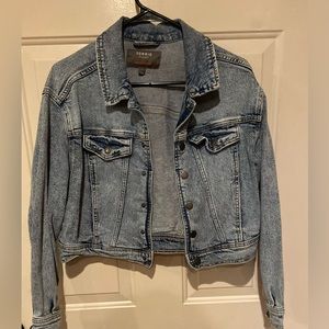 Torrid Cropped Vintage Jean jacket Size 0